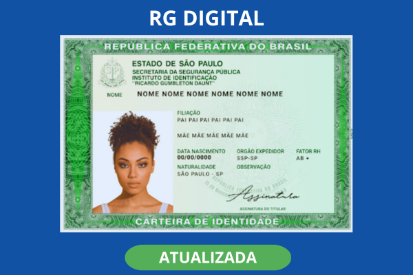 Como colocar a identidade (RG) no celular - apreda a fazer o cadastro Aplicativo RG digital