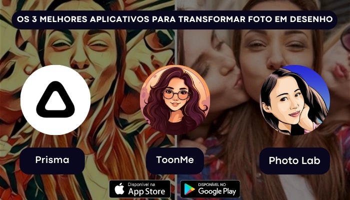 Aplicativo de Transformar foto em desenhos - VEJA COMO FICARIA SUA FOTO