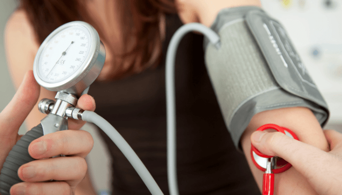 Practical application to measure blood pressure